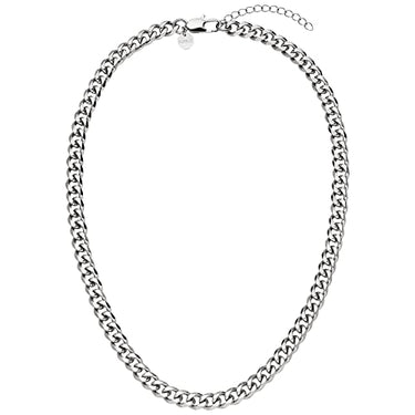 Purelei Spirit Three Halskette (Silber), Wasserfeste Figaro-ketten, Panzerketten aus Edelstahl für Herren und Frauen, 50-55 cm Länge verstellbar, Geschenk für Männer (3,5 mm, Silber) im Sale
